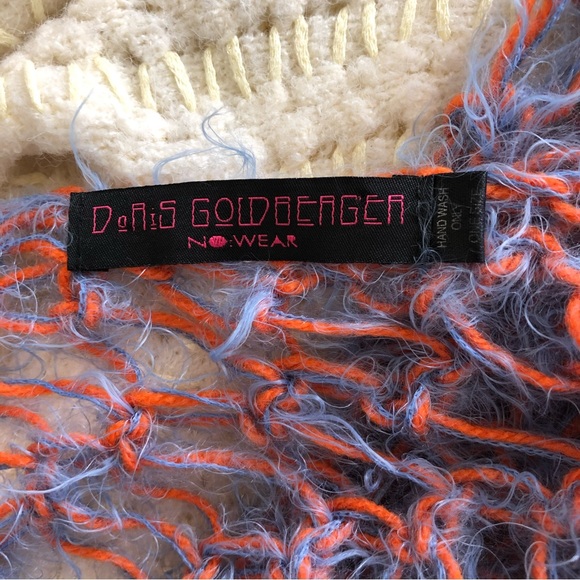 Vintage Punk Doris Goldberger No:Wear Open Knit Dress S - Picture 5 of 5